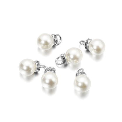 Imitation Pearl Pendant, 5pcs