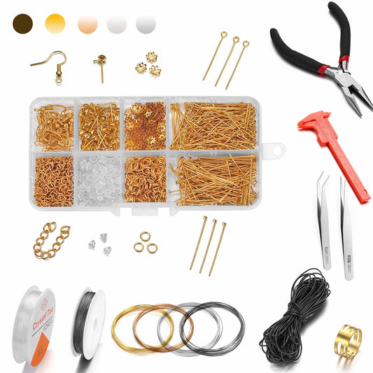 Comprehensive Jewelry Making Kit, 800pcs