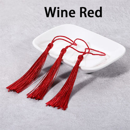 10-30Pcs 70mm Hanging Rope Silk Tassel Pendants