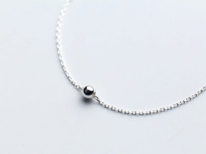 Minimalist Beads Chain Bracelet