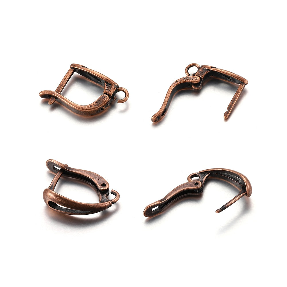 Open Loop French Lever Back Earring Hooks, 6-12Pcs
