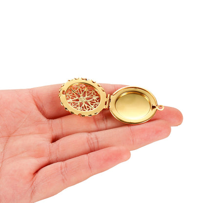 Round Photo Locket Pendant