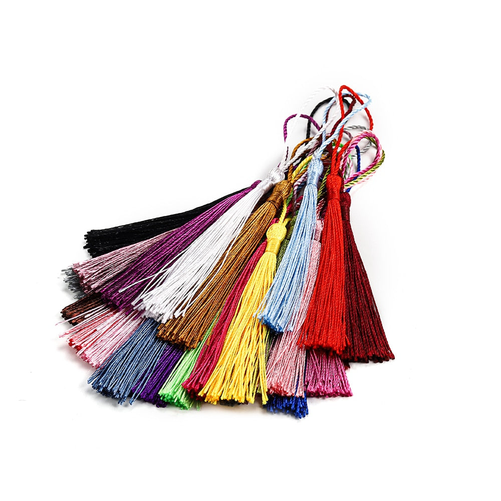 10-30Pcs 70mm Hanging Rope Silk Tassel Pendants