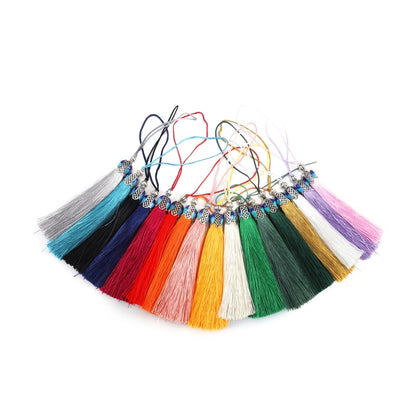 6pcs 10cm Cotton Small Tassels Pendants