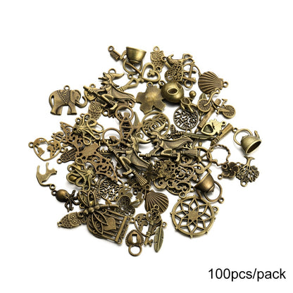 30-100Pcs Mixed Styles Pendants