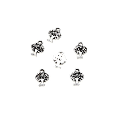 Metal Plant Connectors Pendants, 6pcs