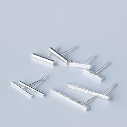 Simple Sticks Geometric Stud Earrings