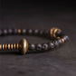 Bracelet à breloques en perles de lave et cuivre, diffuseur d'huiles essentielles