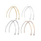 French V-Shaped Lever Earring Hooks, 20pcs