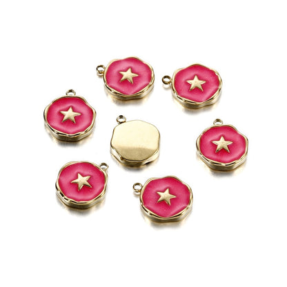 Cute Cartoon Pendant, 5Pcs