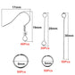 Set zur Herstellung von Ohrringen: Haken, Ringe und Verbindungen, 100–300 Stück
