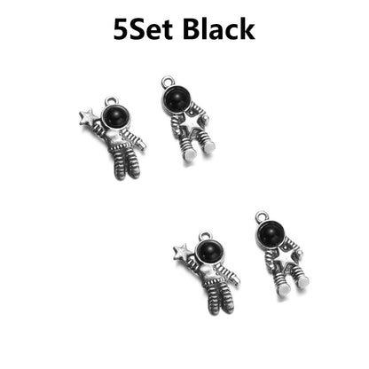 Metal Alloy Astronaut Pendants, 10Pcs