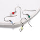 Crochets d'oreille hypoallergéniques en acier inoxydable, 20 à 50 pièces