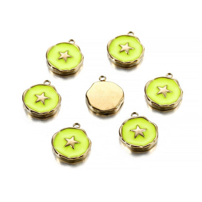 Cute Cartoon Pendant, 5Pcs