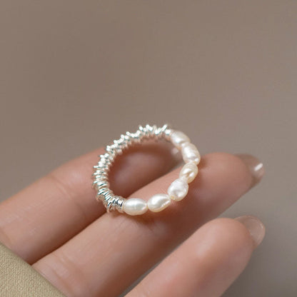 Exquisite Baroque Pearl Ring