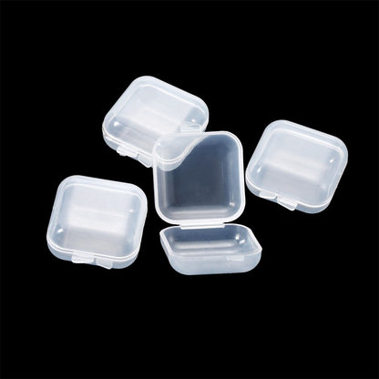 Mini Transparent Jewelry Storage Box