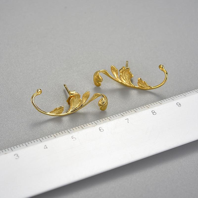 Acanthus Leaf Earring 