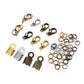 Alloy Lobster Clasp with Jump Rings, 80Pcs 