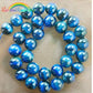 Blue Tiger Eye Beads, Gemstone Beads, Jewelry Round Spacer Stone Beads, 4mm 6mm 8mm 10mm 12mm beads  15''5 Full Strand 