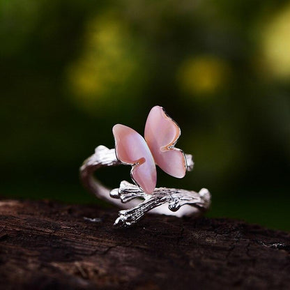 Butterfly On Branch Ring 