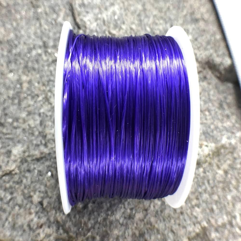 Dark Blue Purple Strong Stretchy Elastic String 