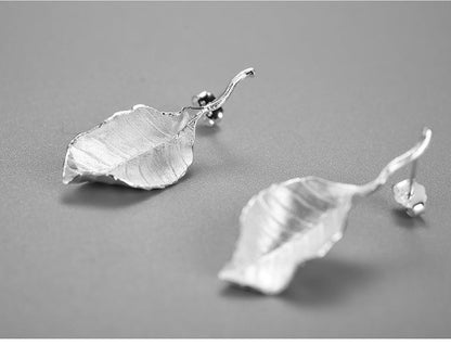 Elegant Autumn Leave Earring 