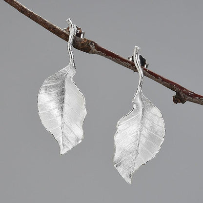 Elegant Autumn Leave Earring 