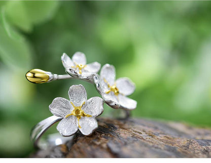 Forget-me-not Flower Ring 