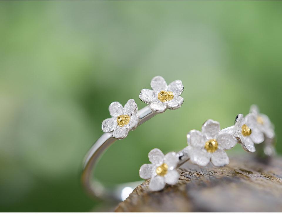 Forget-me-not Flower Ring 