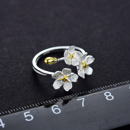 Forget-me-not Flower Ring 