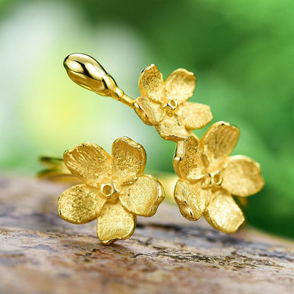 Forget-me-not Flower Ring 