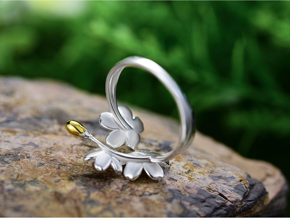 Forget-me-not Flower Ring 