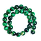 Green Tiger Eye Gemstone Beads, 6mm 8mm 10mm 12mm beads, Round Jewelry Natural Stone Beads 