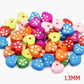 Heart Wood Mix Color Wooden Beads For Jewelry Making 13/18mm 