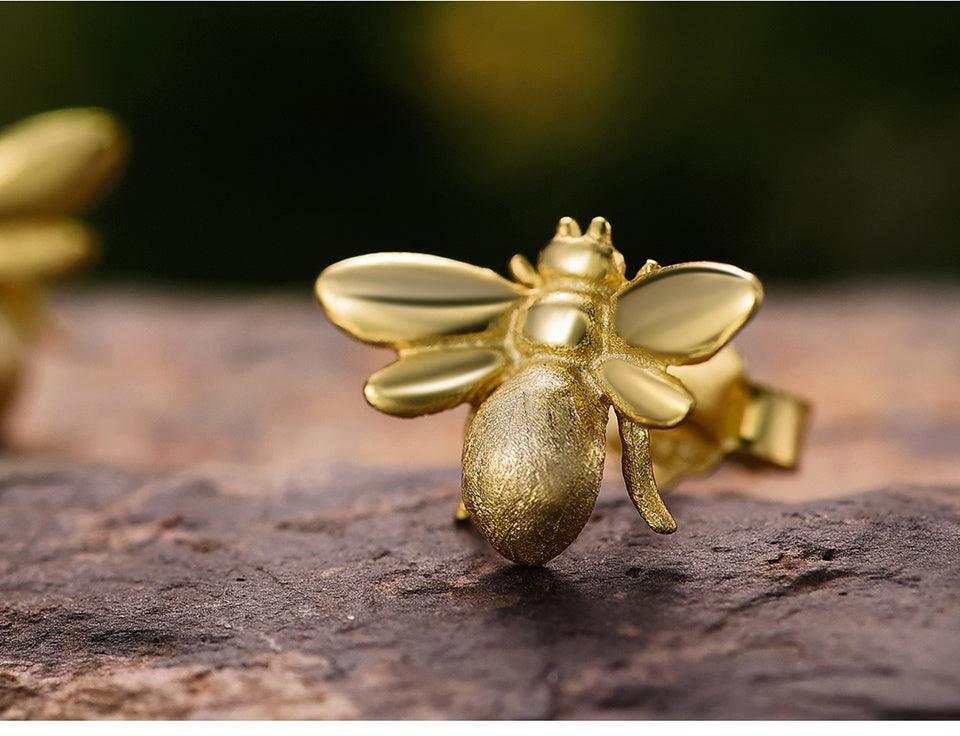 Honeybee Stud Earring 