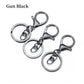Keychain Ring with Key Ring with Lobster Clasp, 5pcs 