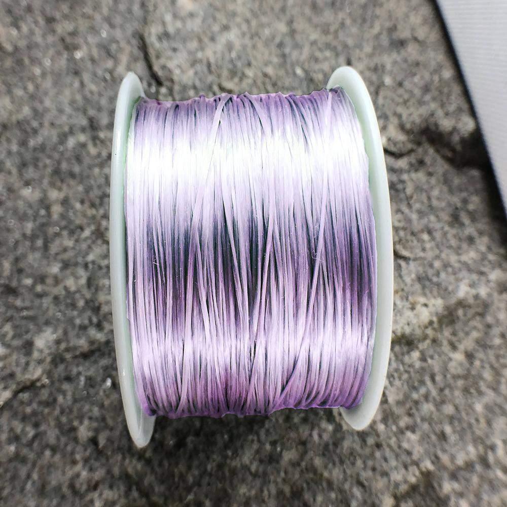 Light Violet Purple Strong Stretchy Elastic String 