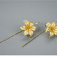 Lily Flower Dangle Earring 