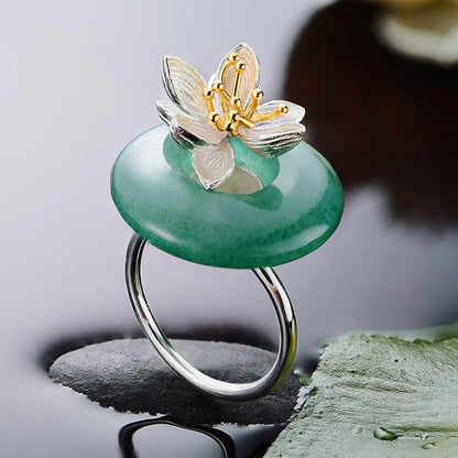 Lotus Whispers Ring 