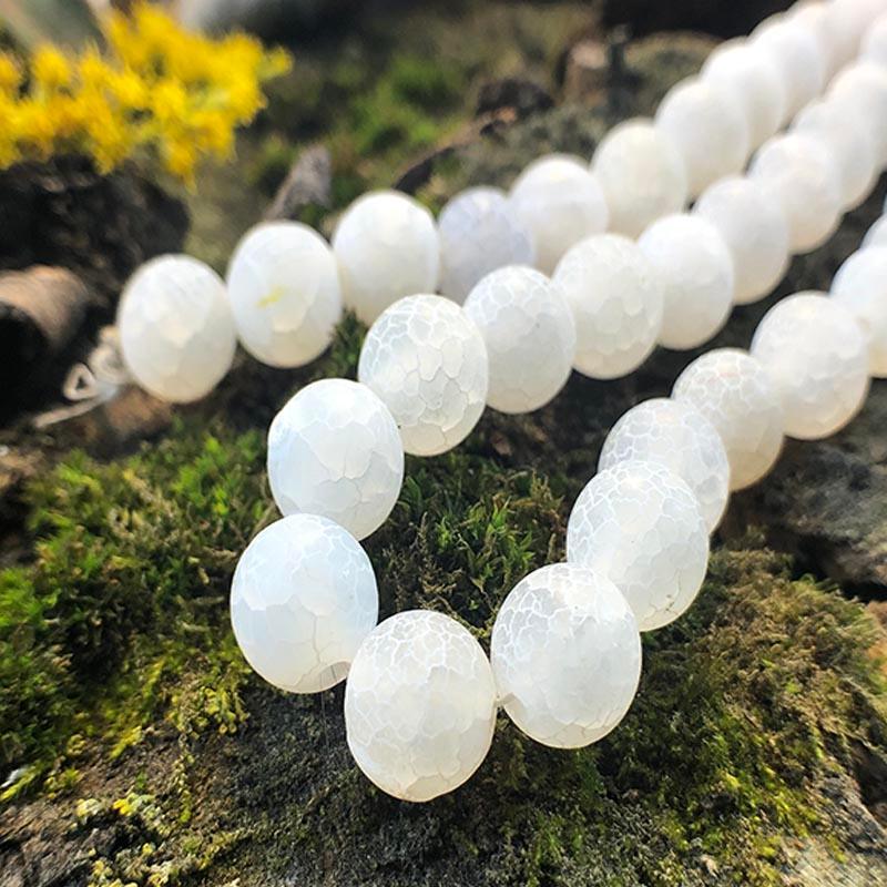 White on sale fire agate