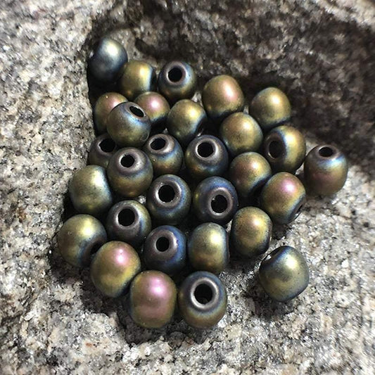 Matte Round Multi-color Hematite beads, Wholesale Lot, 4-12mm 5-200pcs 