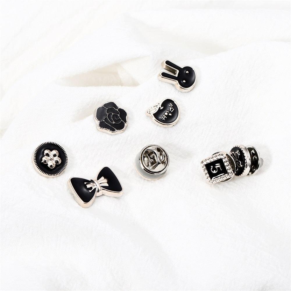 Metal Anti-light Brooch Pin Buckle Clasp, 10pcs/bag 