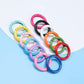 Metal Openable Round Carabiner Keychain Clasps, Multicolor 