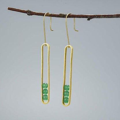 Minimalist Balancing Dangle Earrings 