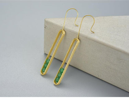 Minimalist Balancing Dangle Earrings 