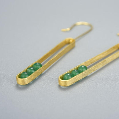 Minimalist Balancing Dangle Earrings 