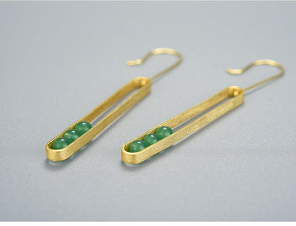 Minimalist Balancing Dangle Earrings 