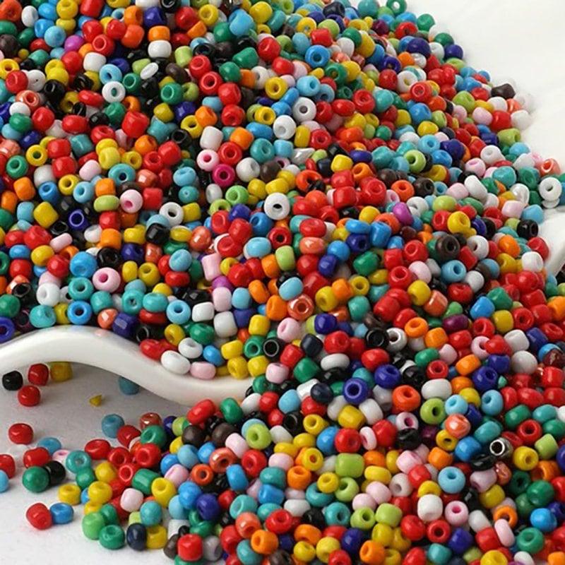 Mixed Opaque Toho Seed Beads, round assorted toho beads, 2mm delica beads,  japanese small glass Austria beads, 1000pcs 