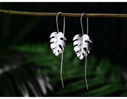 Monster Leaves Earring 