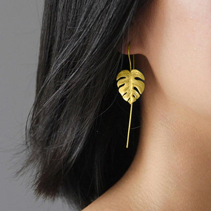 Monster Leaves Earring 